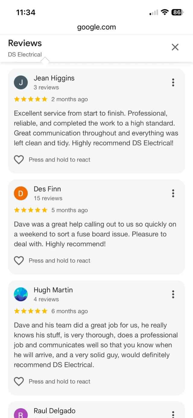 Example: Recent reviews